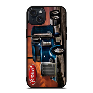 PETERBILT TRUCK BLUE iPhone 15 Plus Case Cover