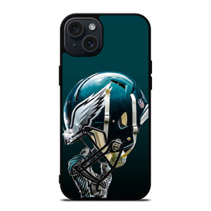 PHILADELPHIA EAGLES LOGO FOOTBALL HELMET ICON iPhone 15 Plus Case Cover