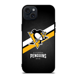 PITTSBURGH PENGUINS LOGO iPhone 15 Plus Case Cover PITTSBURGH PENGUINS LOGO iPhone 15 Plus Case Cover