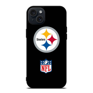 PITTSBURGH STEELERS NFL ICON iPhone 15 Plus Case Cover PITTSBURGH STEELERS NFL ICON iPhone 15 Plus Case Cover