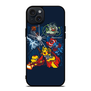 POKEMON AVENGERS CUTE iPhone 15 Plus Case Cover POKEMON AVENGERS CUTE iPhone 15 Plus Case Cover