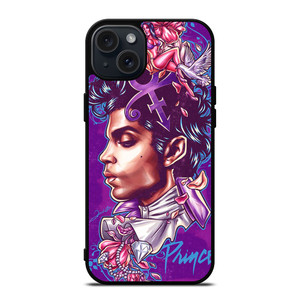 PRINCE PURPLE RAIN ART iPhone 15 Plus Case Cover PRINCE PURPLE RAIN ART iPhone 15 Plus Case Cover