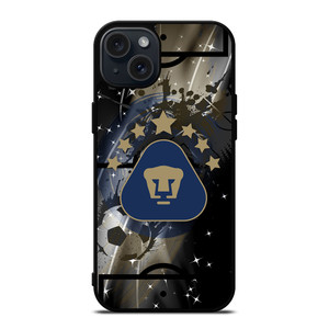 PUMAS UNAM FOOTBALL LOGO iPhone 15 Plus Case Cover PUMAS UNAM FOOTBALL LOGO iPhone 15 Plus Case Cover