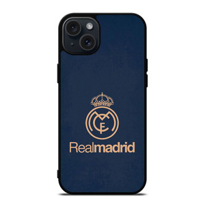 REAL MADRID ELEGANT LOGO iPhone 15 Plus Case Cover