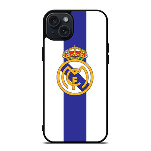 REAL MADRID FOOTBALL LOGO iPhone 15 Plus Case Cover REAL MADRID FOOTBALL LOGO iPhone 15 Plus Case Cover