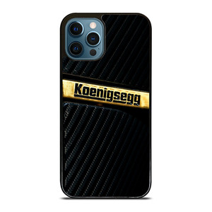 KOENIGSEGG GOLD BLACK CARBON iPhone 12 Pro Max Case Cover KOENIGSEGG GOLD BLACK CARBON iPhone 12 Pro Max Case Cover