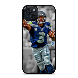 RUSSELL WILSON SEATTLE SEAHAWK iPhone 15 Plus Case Cover