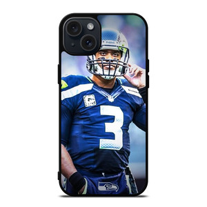 RUSSELL WILSON SEATTLE SEAHAWKS iPhone 15 Plus Case Cover