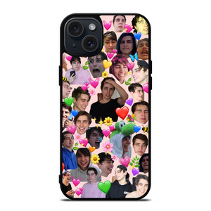 SAM AND COLBY COLLAGE iPhone 15 Plus Case Cover SAM AND COLBY COLLAGE iPhone 15 Plus Case Cover
