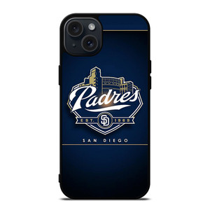 SAN DIEGO PADRES MLB iPhone 15 Plus Case Cover SAN DIEGO PADRES MLB iPhone 15 Plus Case Cover