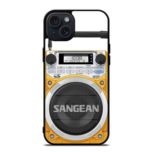 SANGEAN JOBSITE RADIO iPhone 15 Plus Case Cover SANGEAN JOBSITE RADIO iPhone 15 Plus Case Cover