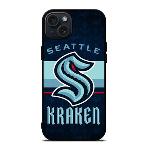 SEATTLE KRAKEN LOGO HOCKEY TEAM ICON iPhone 15 Plus Case Cover