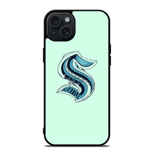 SEATTLE KRAKEN LOGO HOCKEY TEAM iPhone 15 Plus Case Cover
