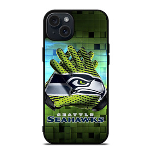 SEATTLE SEAHAWKS FOOTBALL LOGO iPhone 15 Plus Case Cover