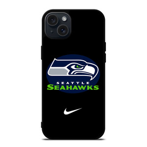 SEATTLE SEAHAWKS NFL NIKE iPhone 15 Plus Case Cover SEATTLE SEAHAWKS NFL NIKE iPhone 15 Plus Case Cover