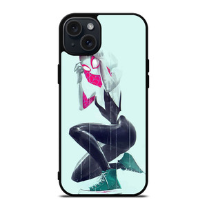 SPIDER VERSE SPIDER GWEN SPIDER WOMAN iPhone 15 Plus Case Cover SPIDER VERSE SPIDER GWEN SPIDER WOMAN iPhone 15 Plus Case Cover