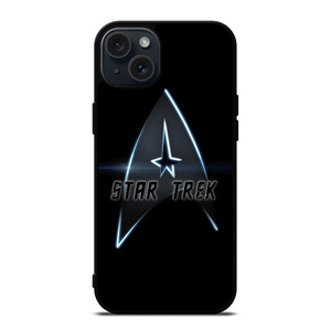 STAR TREK BLACK LOGO iPhone 15 Plus Case Cover