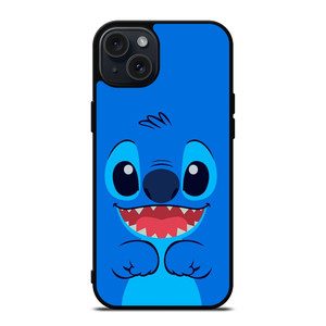 STITCH BLUE CARTOON CHARACTER iPhone 15 Plus Case Cover