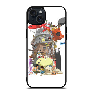 STUDIO GHIBLI ALL CHARACTER iPhone 15 Plus Case Cover