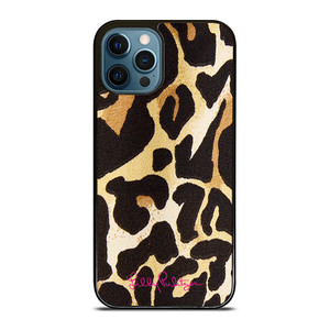 LILLY PULITZER LEOPARD PATTERN iPhone 12 Pro Max Case Cover