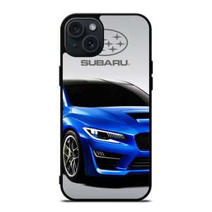 SUBARU CAR BLUE LOGO iPhone 15 Plus Case Cover SUBARU CAR BLUE LOGO iPhone 15 Plus Case Cover