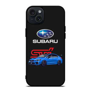 SUBARU STI CAR iPhone 15 Plus Case Cover SUBARU STI CAR iPhone 15 Plus Case Cover