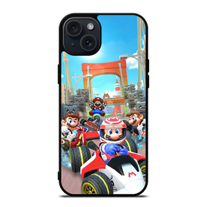 SUPER MARIO KART GAMES NINTENDO iPhone 15 Plus Case Cover