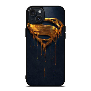 SUPERMAN GOLDEN LOGO iPhone 15 Plus Case Cover