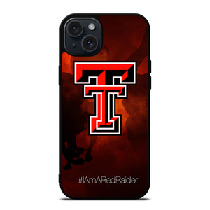 TEXAS TECH FOOTBALL LOGO iPhone 15 Plus Case Cover