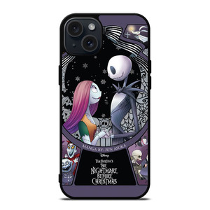 THE NIGHTMARE BEFORE CHRISTMAS DISNEY iPhone 15 Plus Case Cover