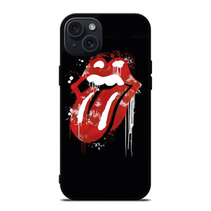 THE ROLLING STONES LOGO ART iPhone 15 Plus Case Cover