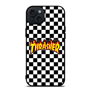 THRASHER CHECKERBOARD iPhone 15 Plus Case Cover