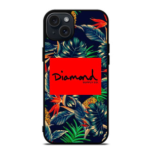 THRASHER DIAMOND SUPPLY CO PALM iPhone 15 Plus Case Cover