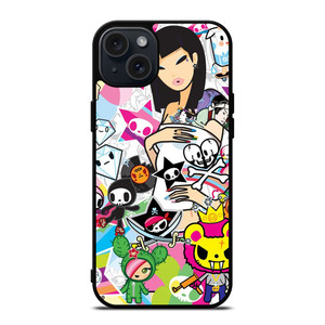 TOKIDOKI COLLAGE iPhone 15 Plus Case Cover