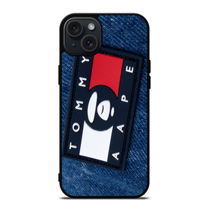 TOMMY HILFIGER JEANS BAPE APE iPhone 15 Plus Case Cover TOMMY HILFIGER JEANS BAPE APE iPhone 15 Plus Case Cover