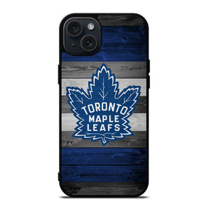TORONTO MAPLE LEAFS WOODEN LOGO iPhone 15 Plus Case Cover TORONTO MAPLE LEAFS WOODEN LOGO iPhone 15 Plus Case Cover