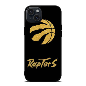 TORONTO RAPTORS GOLDEN LOGO iPhone 15 Plus Case Cover