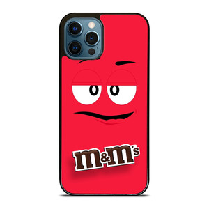 M&M'S CHOCOLATE MASCOT FACE iPhone 12 Pro Max Case Cover