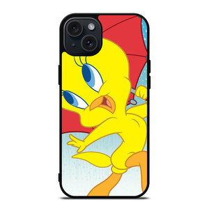 TWEETY BIRD AND UMBRELLA iPhone 15 Plus Case Cover TWEETY BIRD AND UMBRELLA iPhone 15 Plus Case Cover