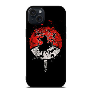 UCHIHA CLAN ART LOGO iPhone 15 Plus Case Cover UCHIHA CLAN ART LOGO iPhone 15 Plus Case Cover