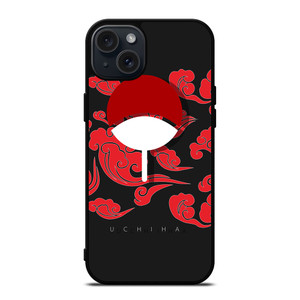 UCHIHA CLAN LOGO iPhone 15 Plus Case Cover