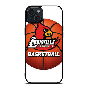 UNIVERSITY OF LOUISVILLE CARDINALS BASKETBALL iPhone 15 Plus Case Cover