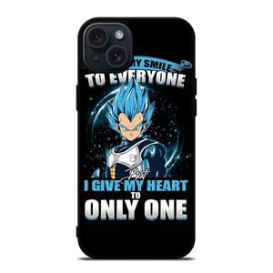 VEGETA QUOTE DRAGON BALL ANIME iPhone 15 Plus Case Cover
