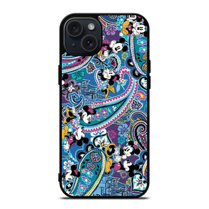VERA BRADLEY MICKEY MOUSE BLUE iPhone 15 Plus Case Cover