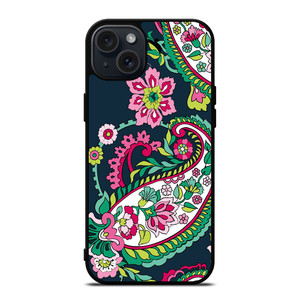 VERA BRADLEY PETAL PASILEY iPhone 15 Plus Case Cover VERA BRADLEY PETAL PASILEY iPhone 15 Plus Case Cover