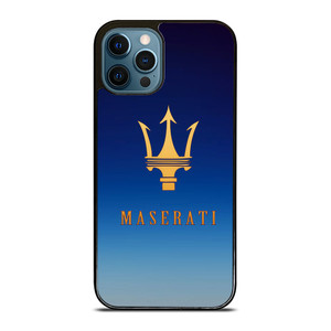 MASERATI GOLD LOGO iPhone 12 Pro Max Case Cover