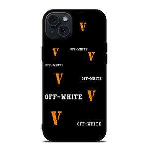 VLONE X OFF WHITE iPhone 15 Plus Case Cover VLONE X OFF WHITE iPhone 15 Plus Case Cover