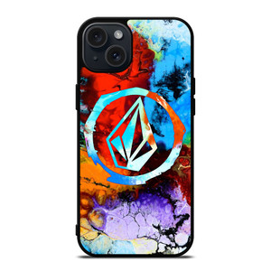 VOLCOM COLORFUL LOGO iPhone 15 Plus Case Cover VOLCOM COLORFUL LOGO iPhone 15 Plus Case Cover