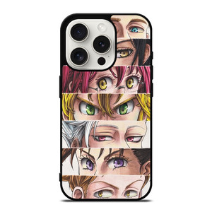 7 SEVEN DEADLY SINS ANIME EYE CHARACTER iPhone 15 Pro Case Cover