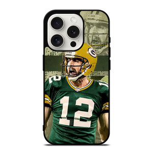 AARON RODGERS PACKERS FOOTBALL iPhone 15 Pro Case Cover